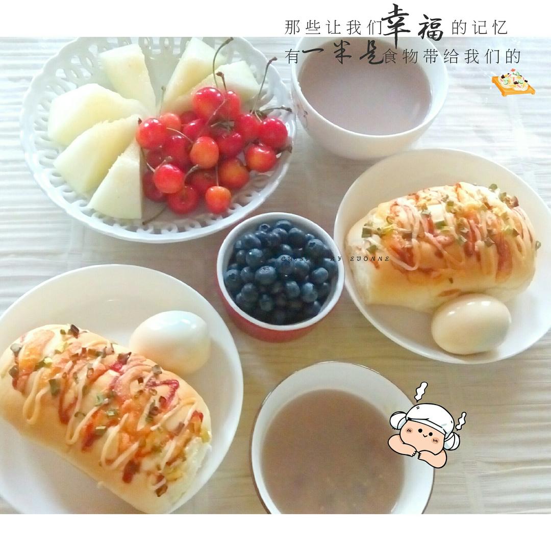 葱香芝士面包