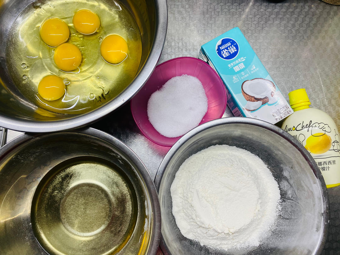 纯奶手撕吐司的做法 步骤1