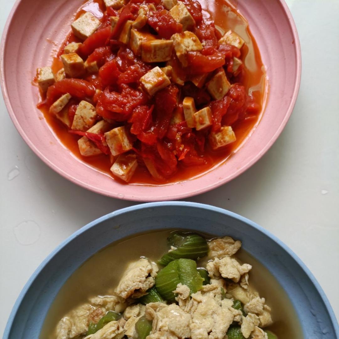 西红柿烧豆腐