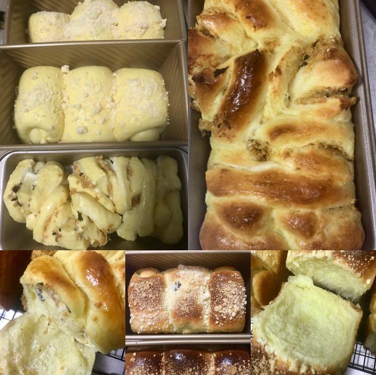 小美版波兰种面包+3种口味的做法