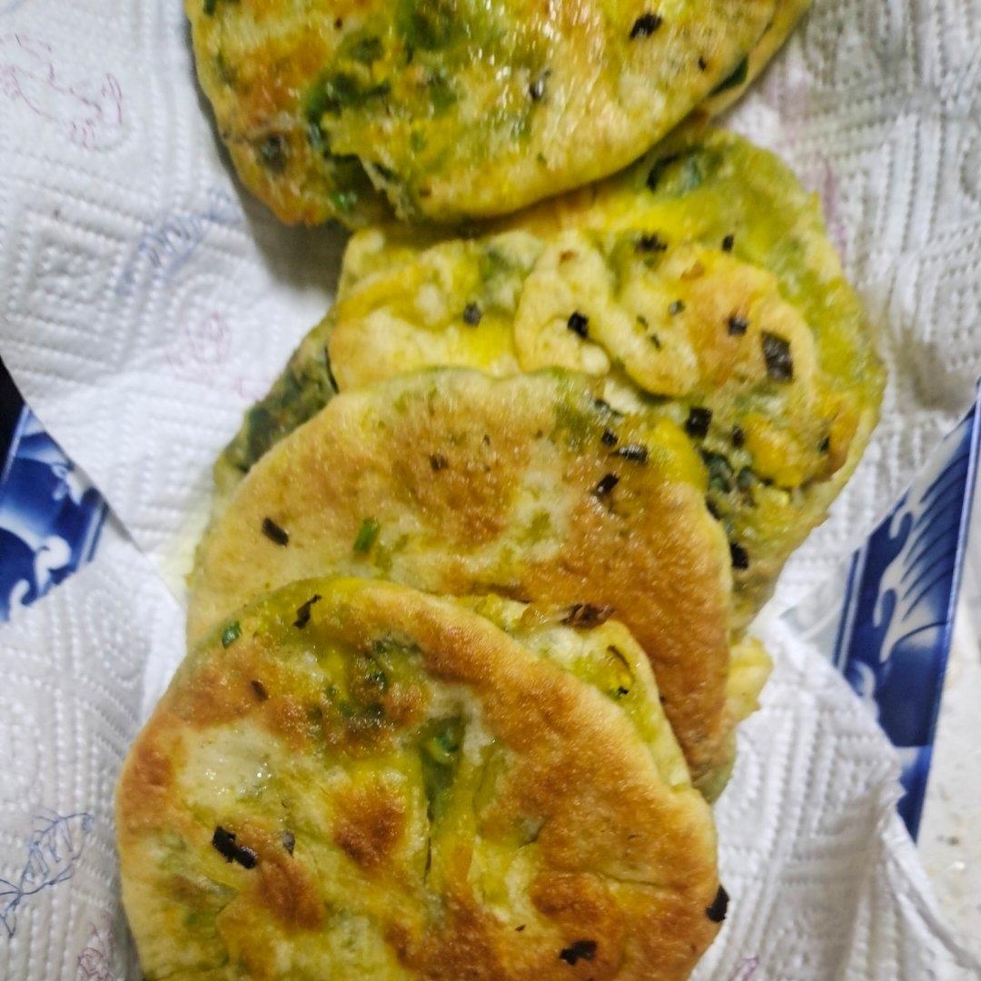 皮薄馅多韭菜盒子｜发面版