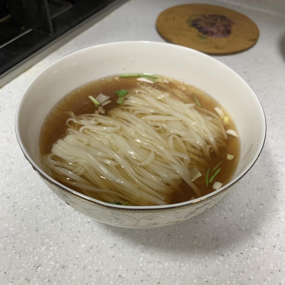 快手早餐-酱汤面，汤都喝光