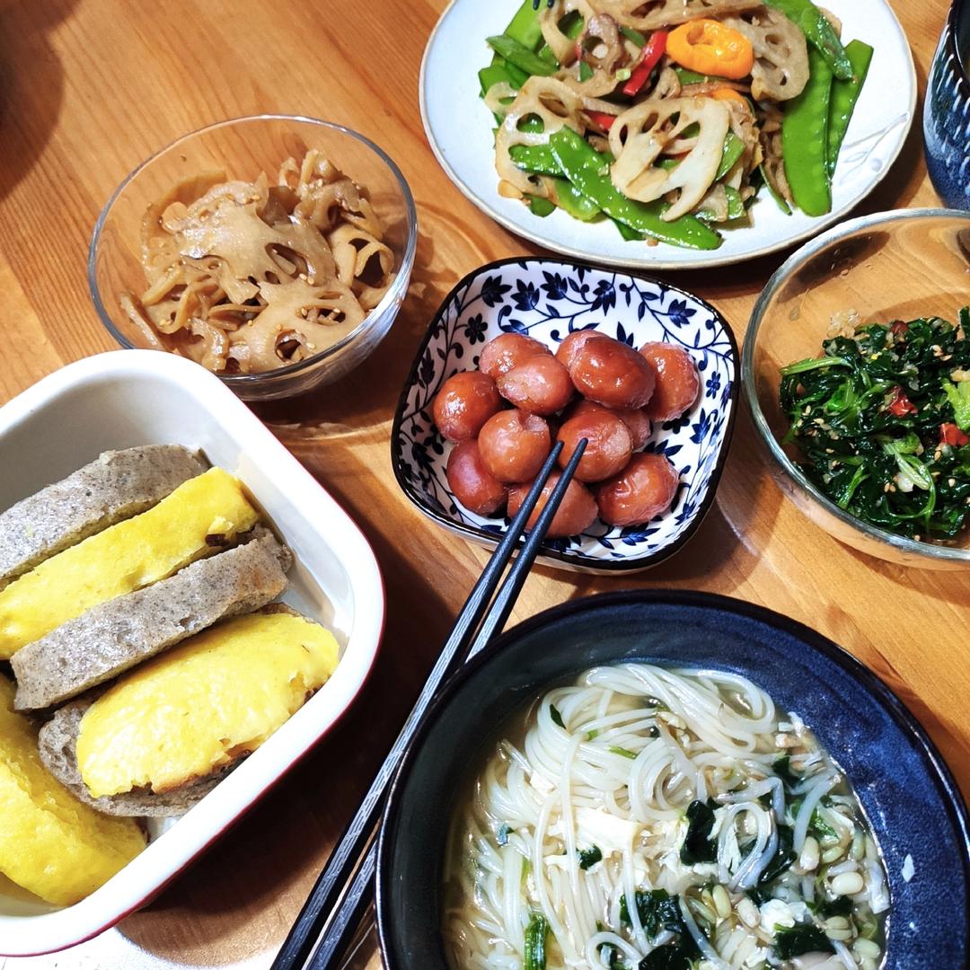 经典素菜小炒——荷塘月色㊙️清脆爽口，简单又快手‼️