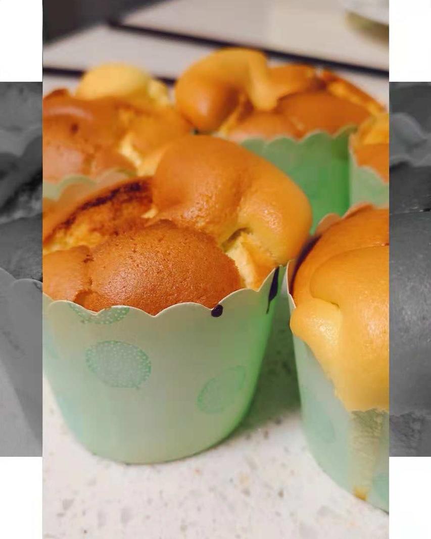 棉花纸杯蛋糕