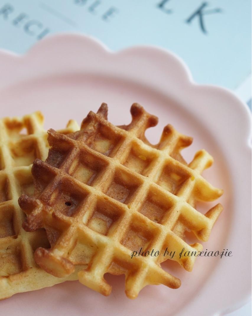 紫薯香芋华夫饼