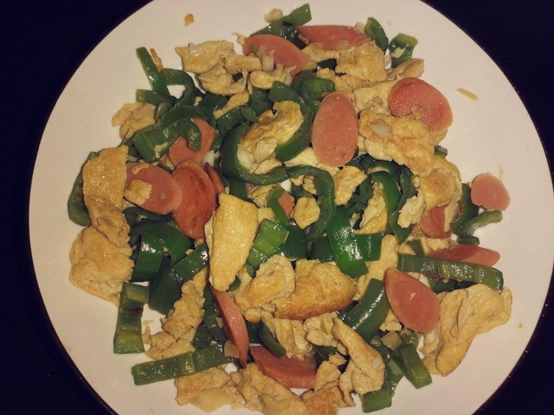 青椒炒鸡蛋