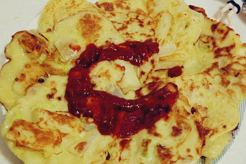 土豆洋葱煎饼