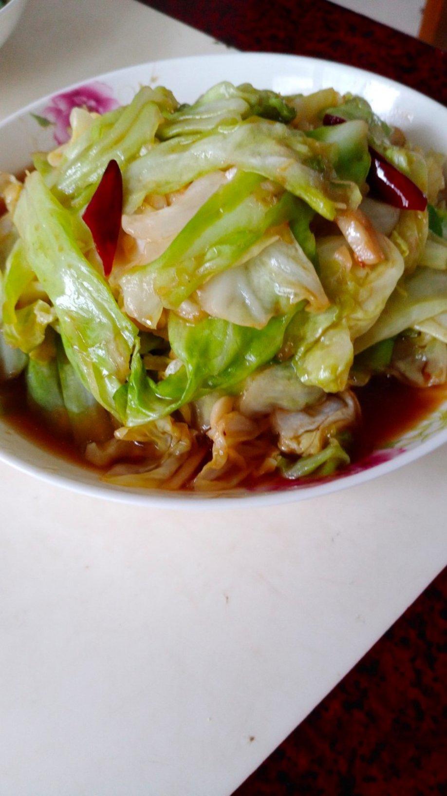干锅包菜