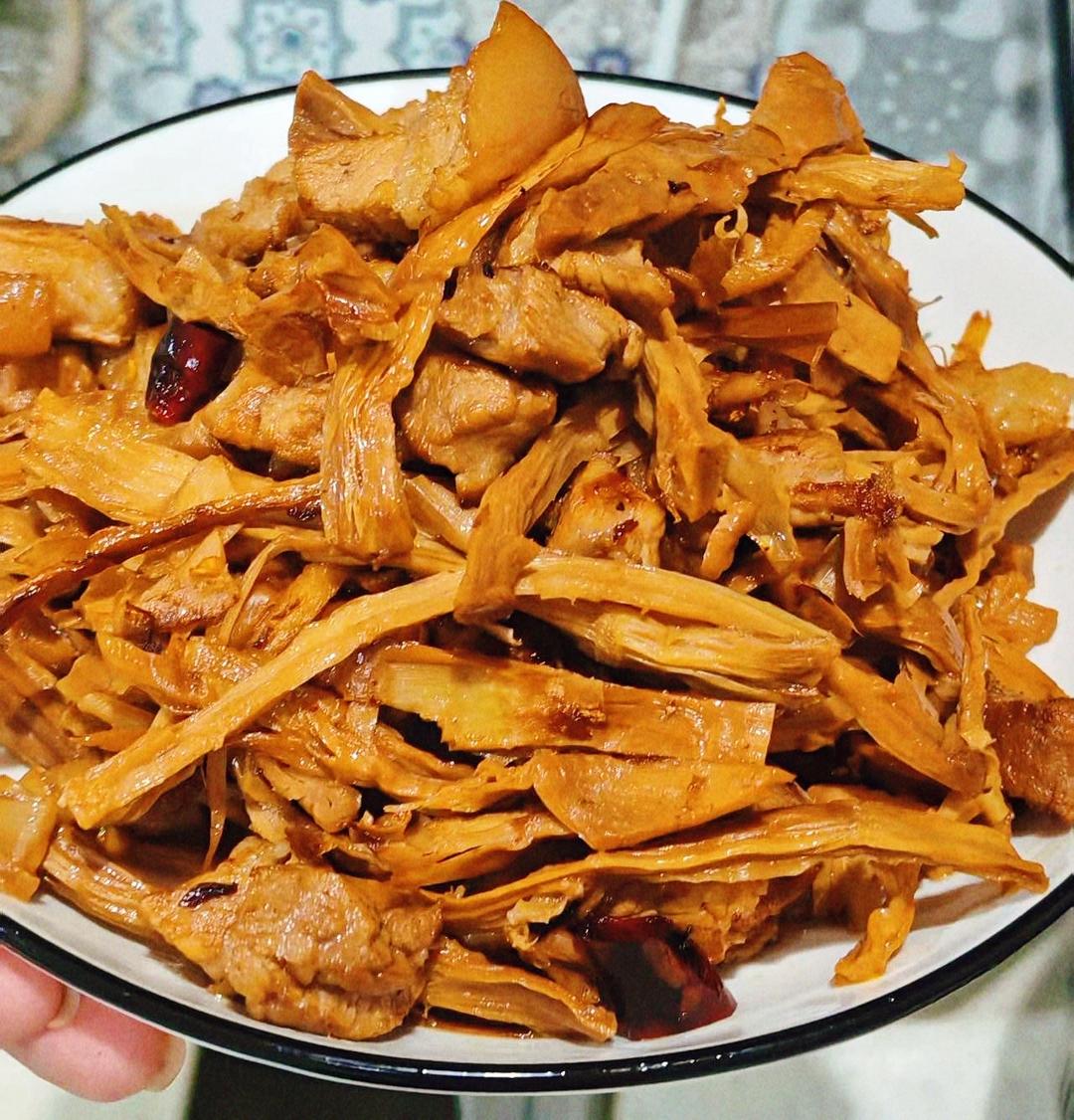 笋干炒肉