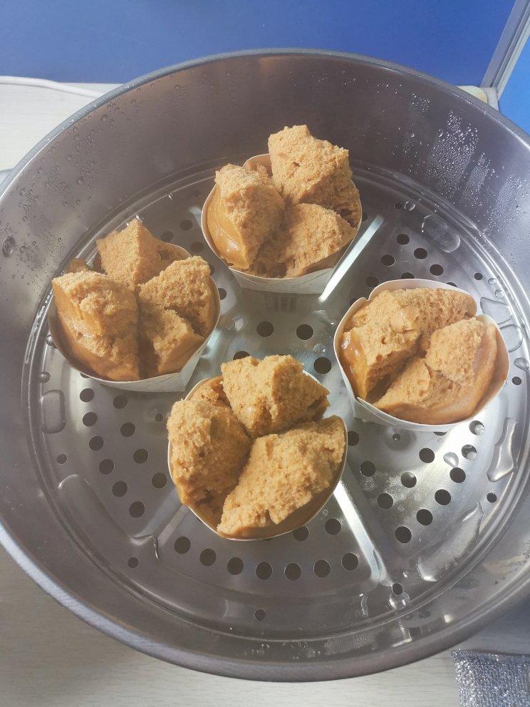 红糖开花发糕