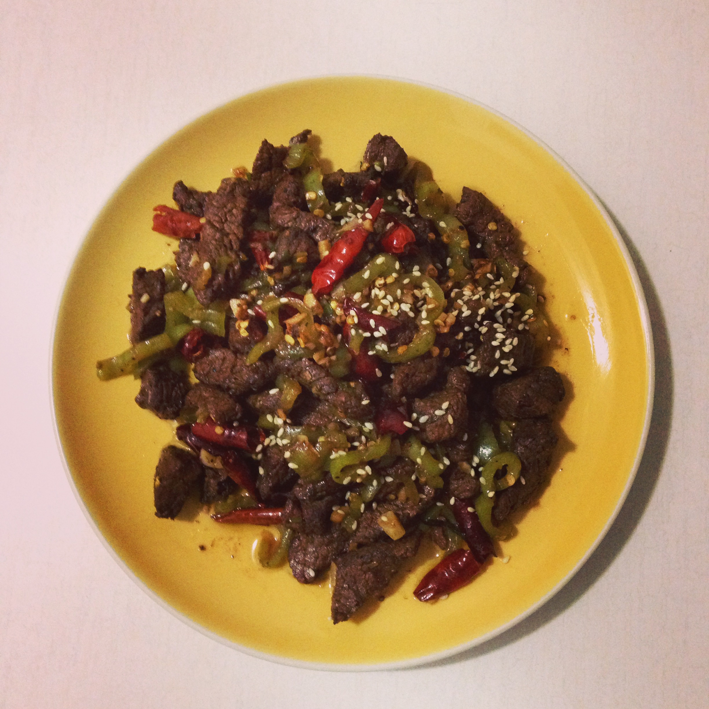 小炒牛肉