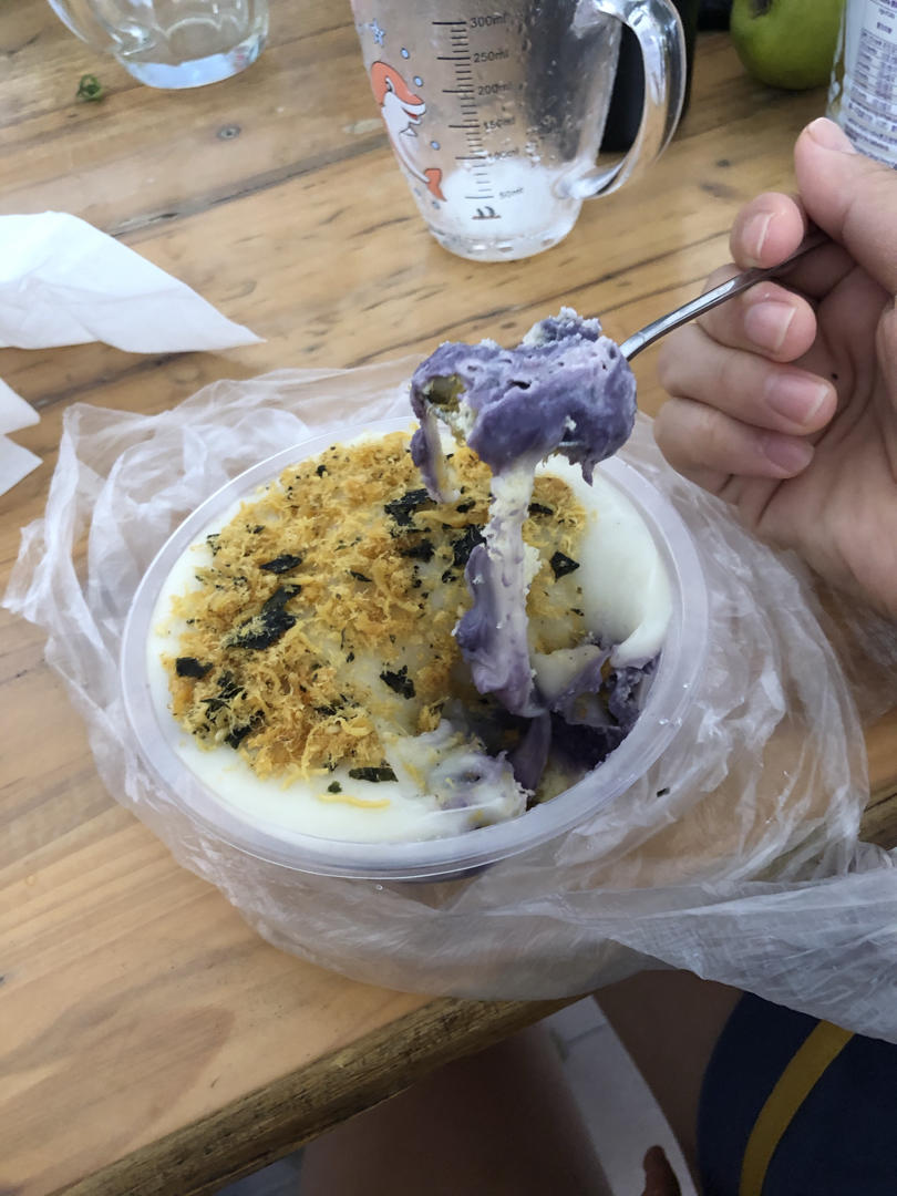 拉丝麻薯芋泥盒子
