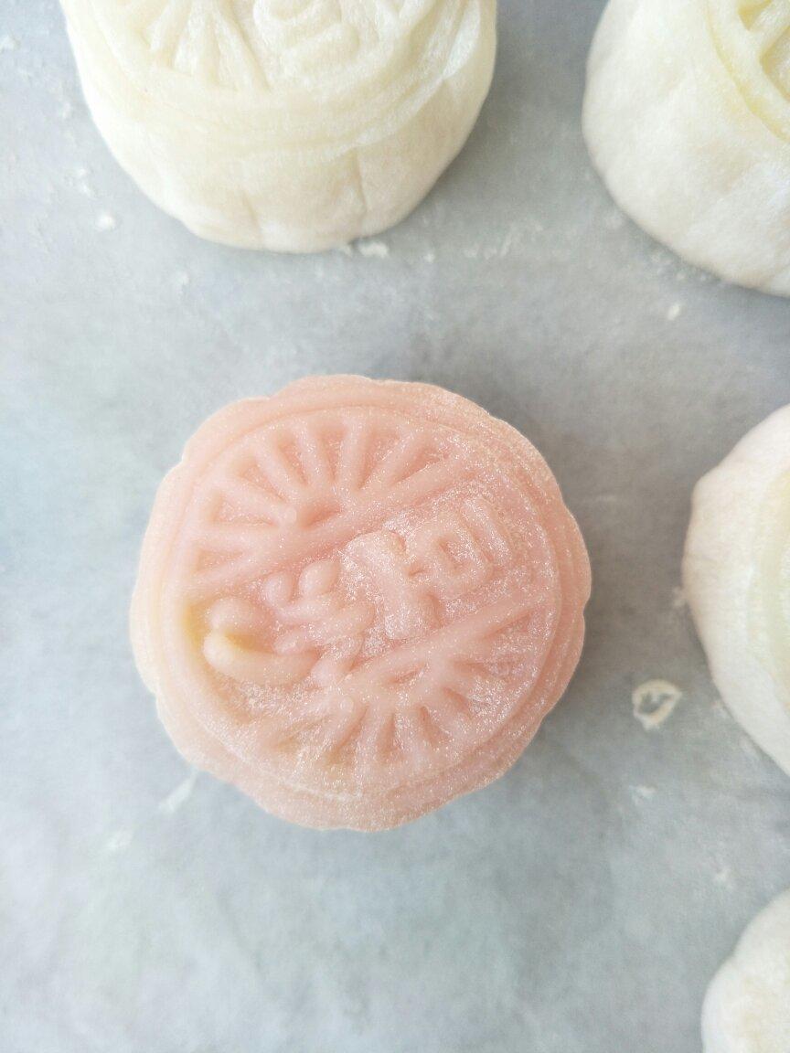 好吃到哭的冰皮月饼（细腻绿豆沙/榴莲）