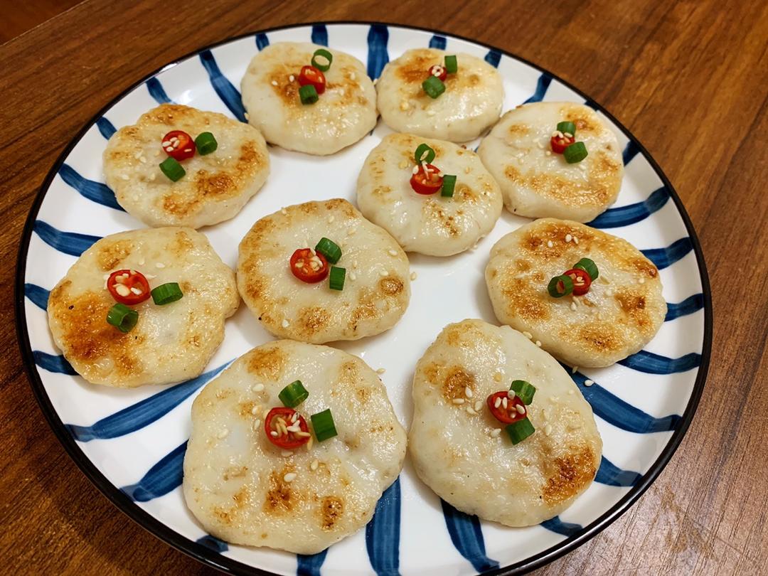 香煎墨鱼饼