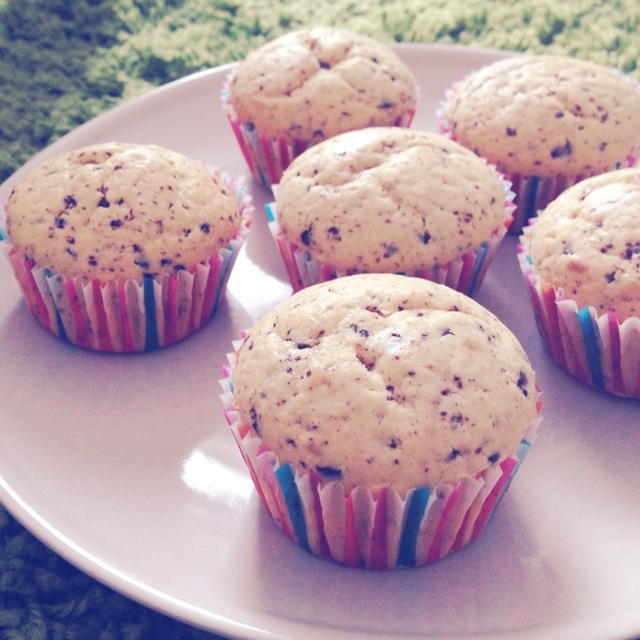 香蕉巧克力碎片麦芬