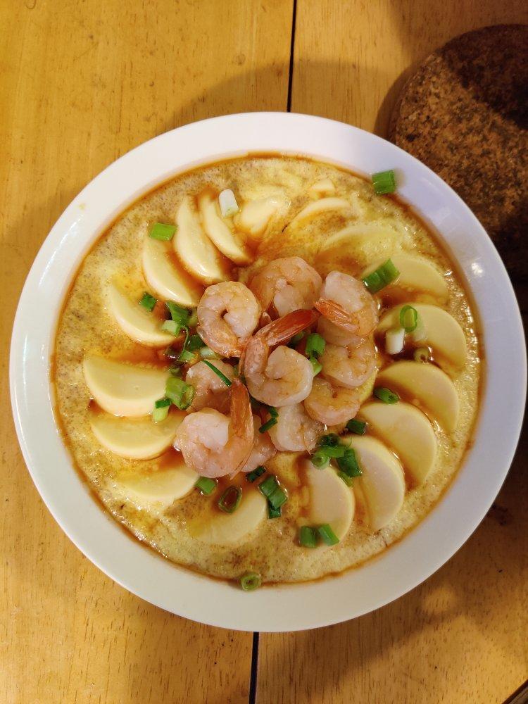 ‼️蒸蒸日上‼️虾仁豆腐蒸蛋【摩飞极速蒸炖锅】