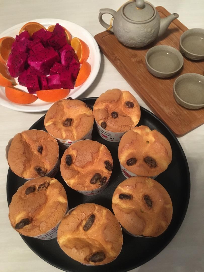 纸杯蛋糕 8寸戚风蛋糕的量