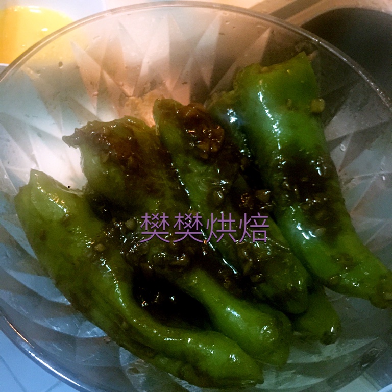 虎皮青椒酿肉