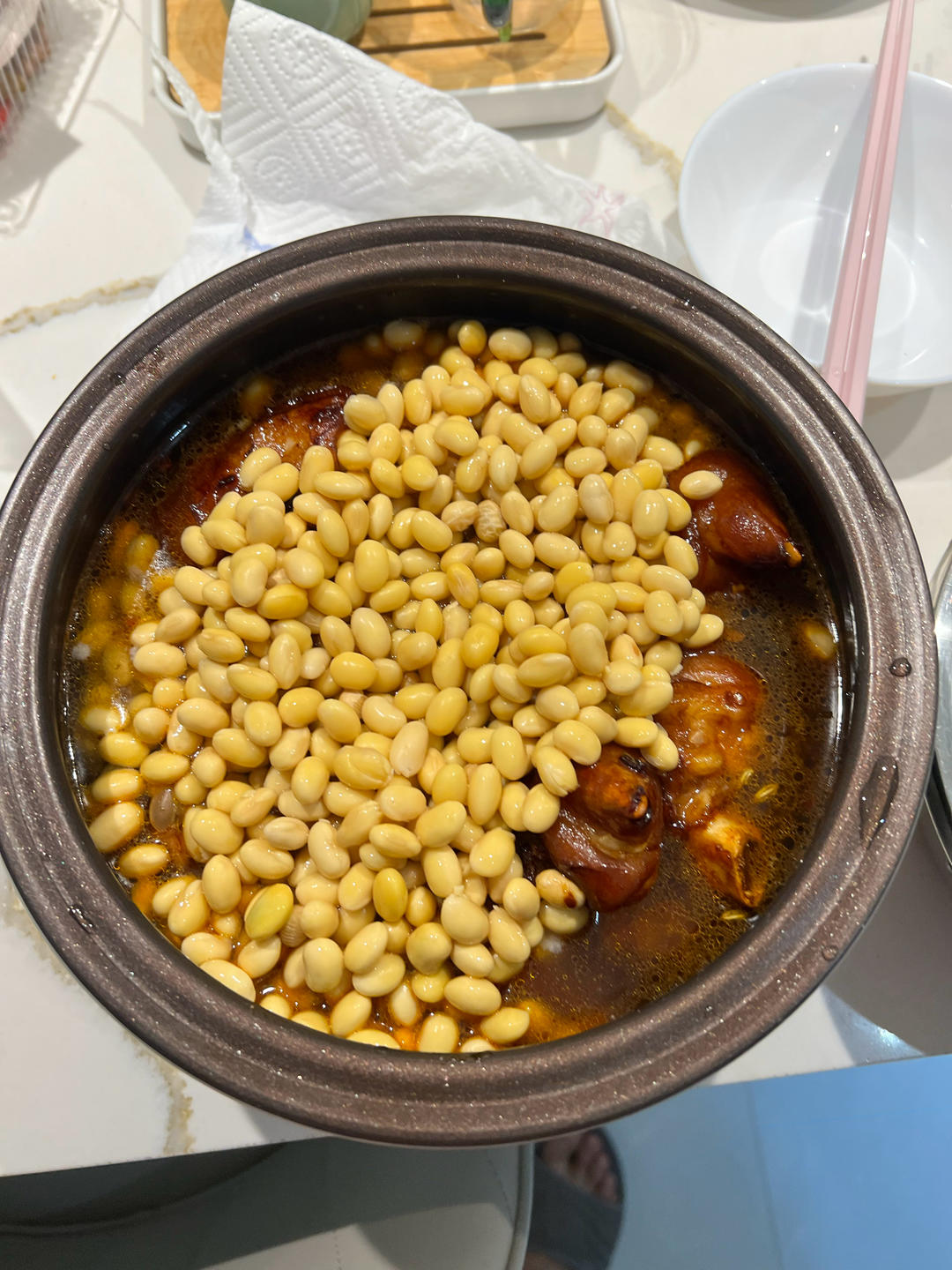 黄豆炖猪蹄