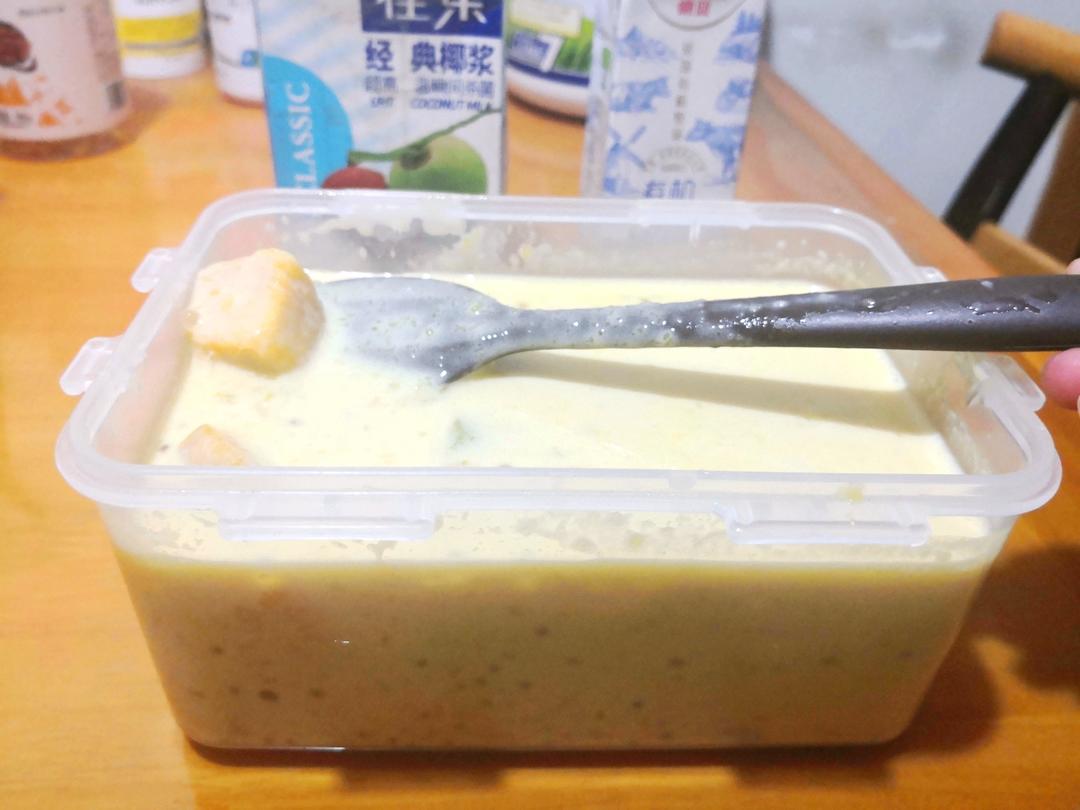 港式甜品——杨枝甘露(芒果西米露)附芒果花切法