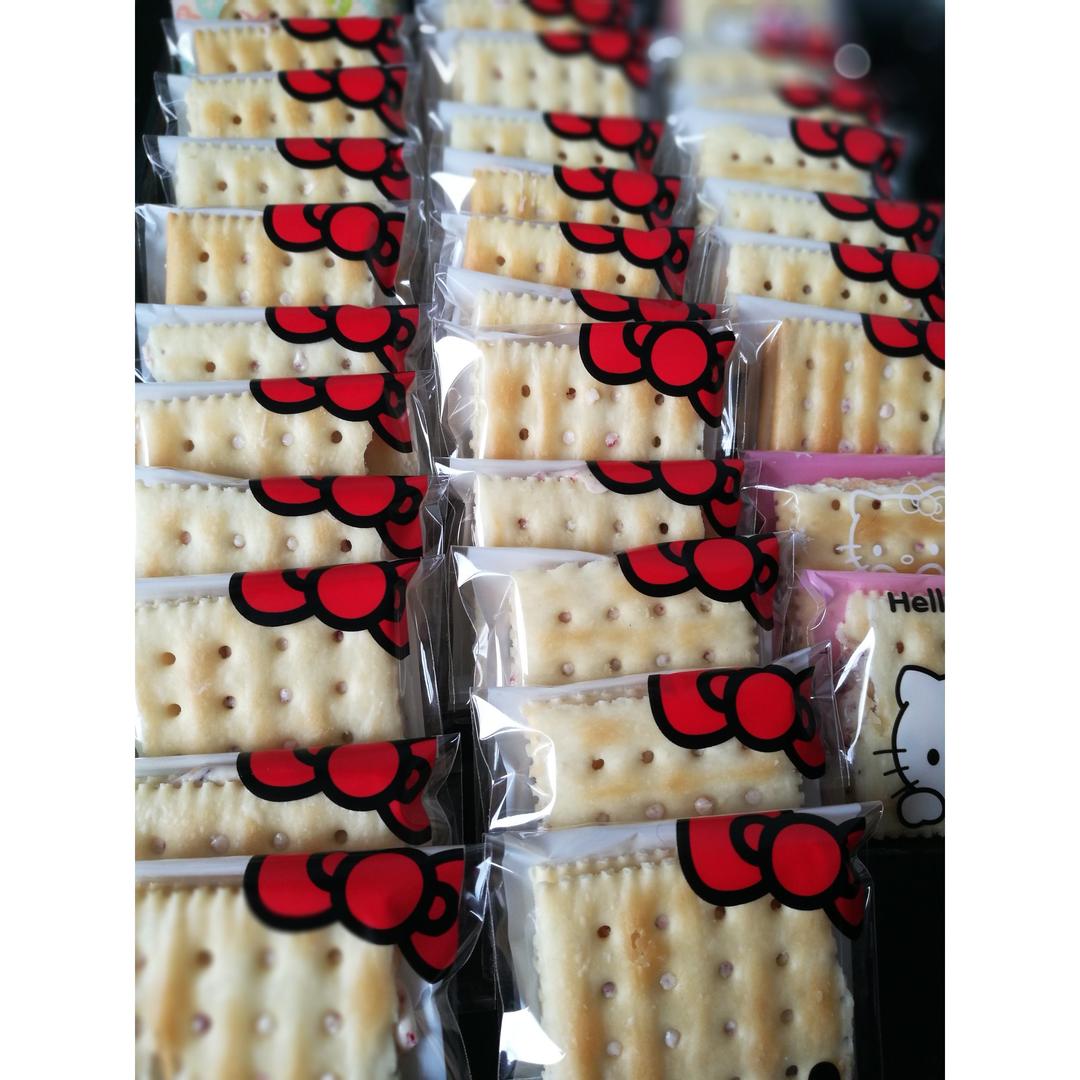 冬天也能拉丝的【蔓越莓牛轧糖饼干】快手棉花糖版