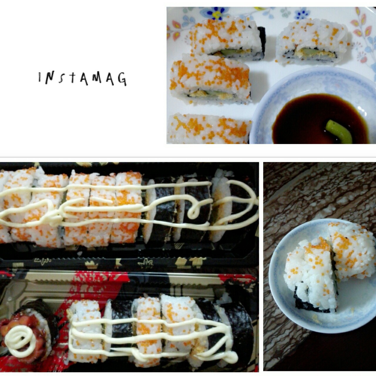 3种家常寿司做法（加利福尼亚卷，寿司卷）