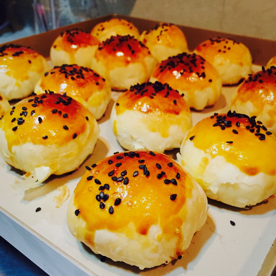 泳式鲜肉榨菜月饼