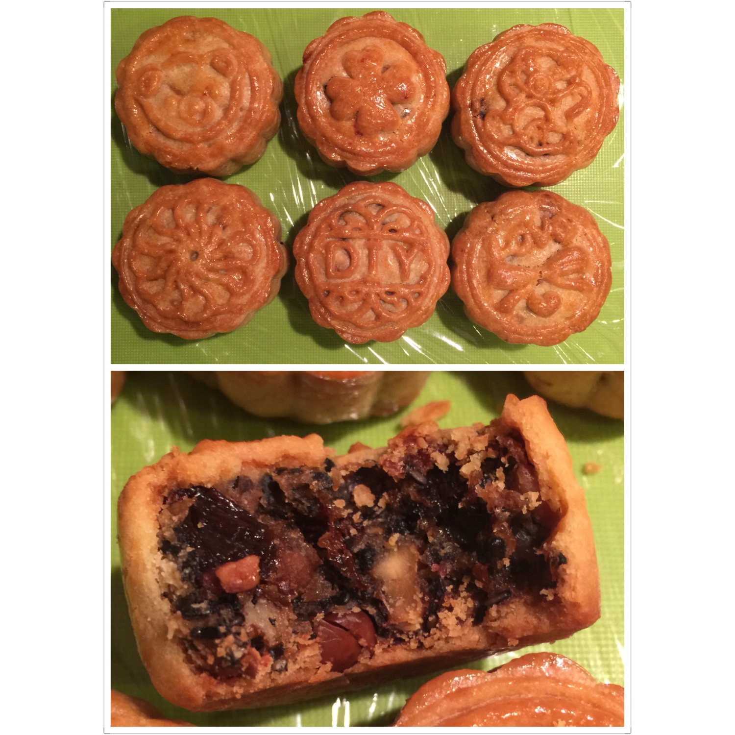 五仁月饼～不用转化糖浆的版本