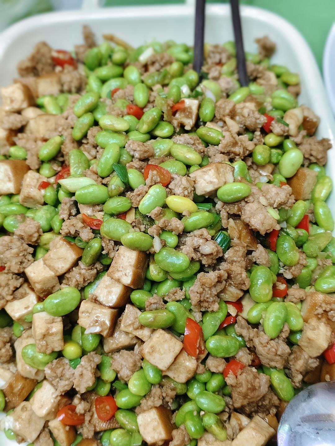 毛豆炒香干｜家常小炒