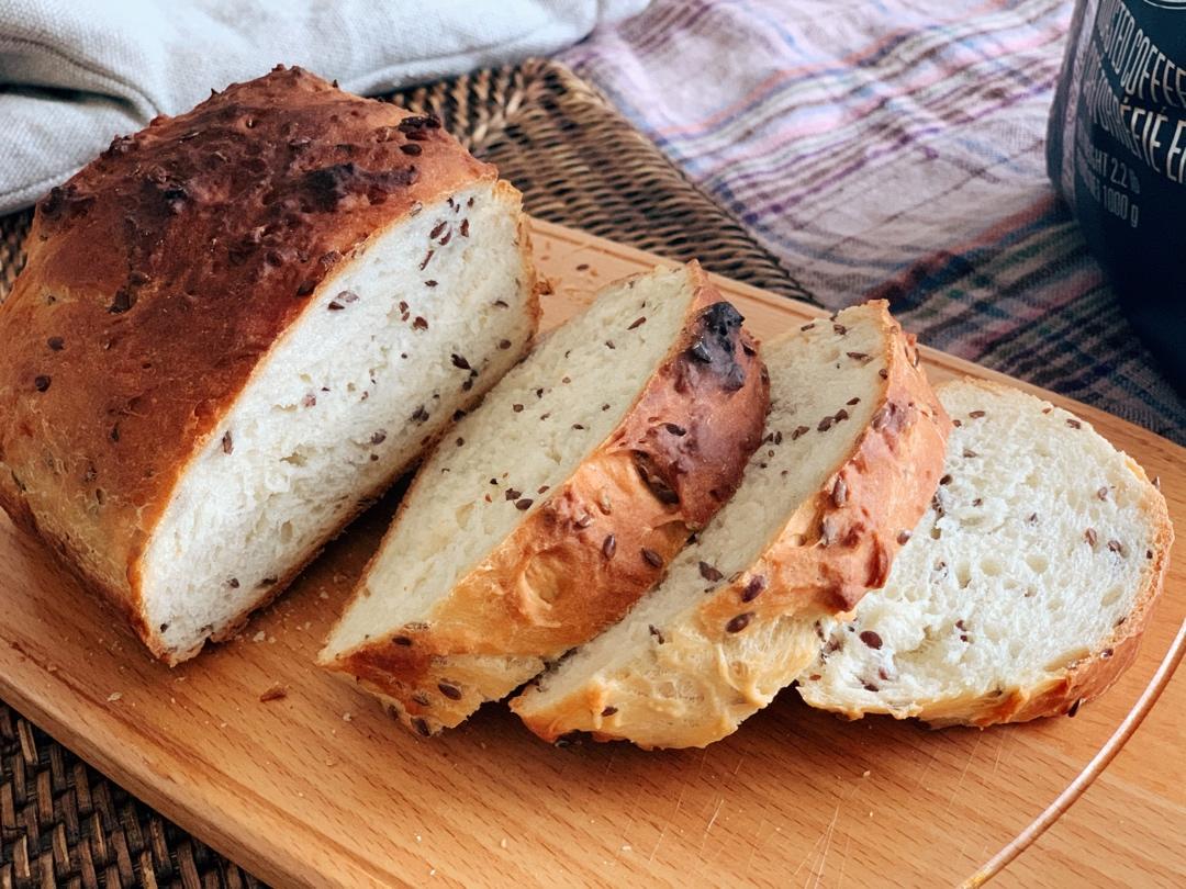 亚麻籽全麦吐司