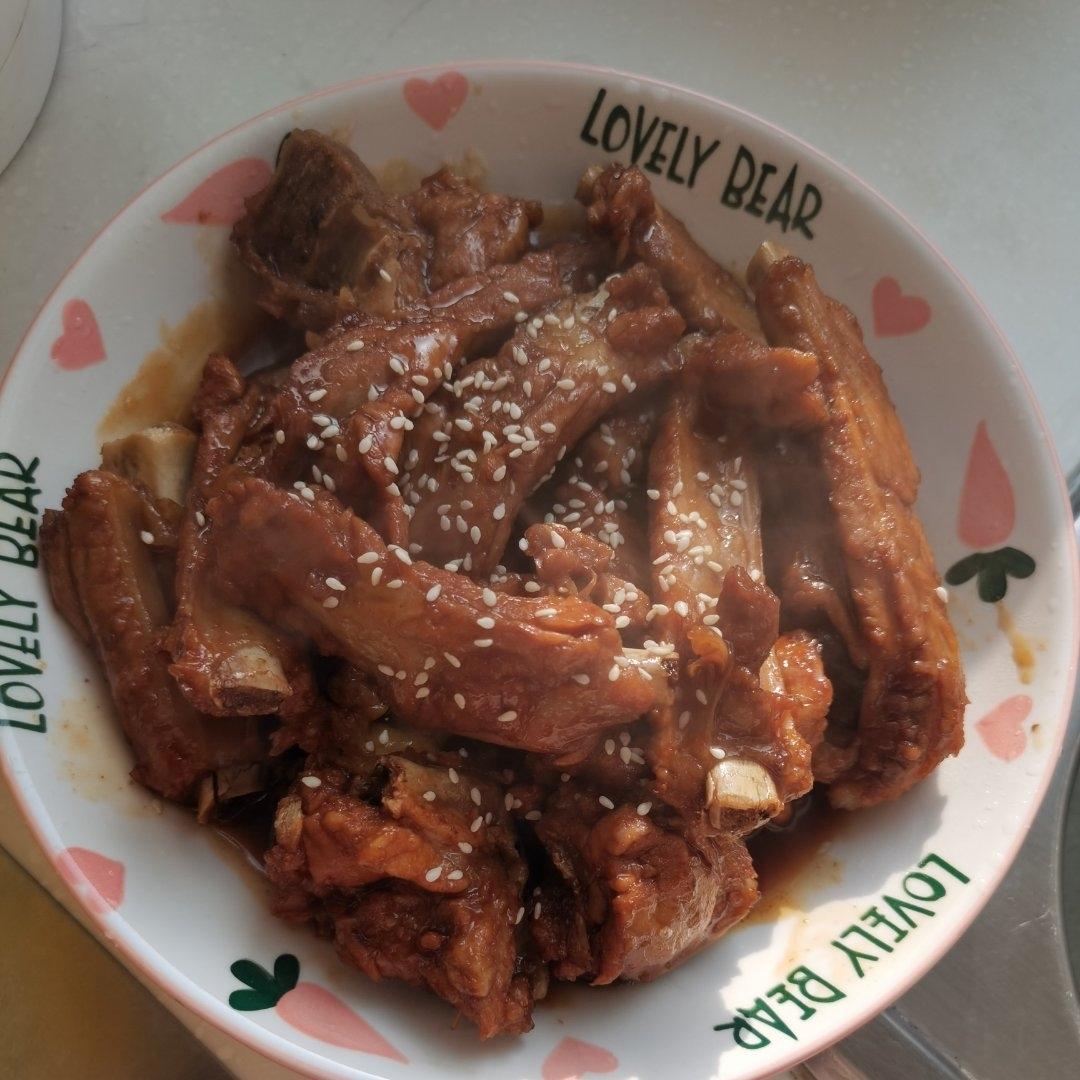 糖醋排骨（试验多次的最佳口感）