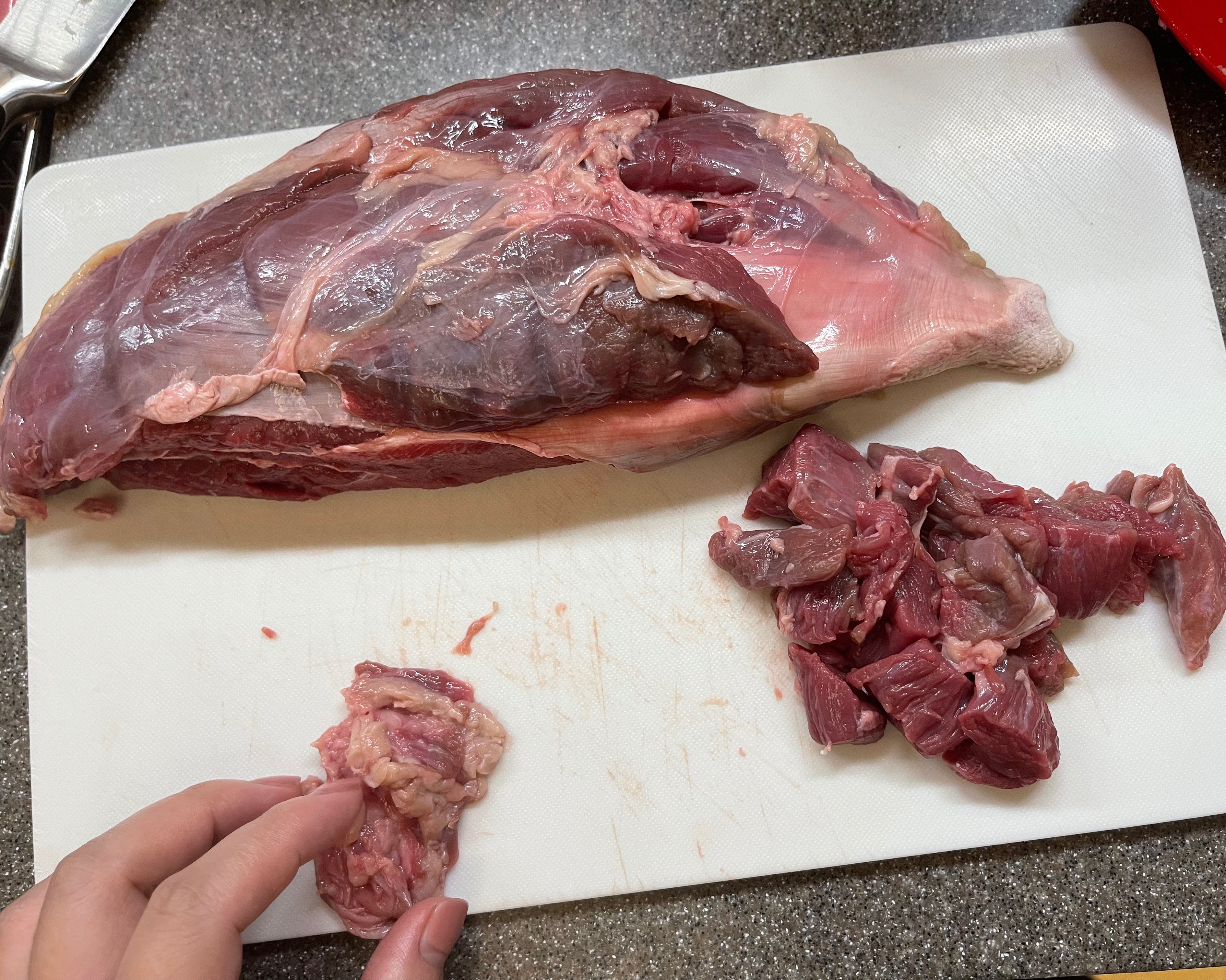 温州瘦肉丸牛肉版的做法 步骤2