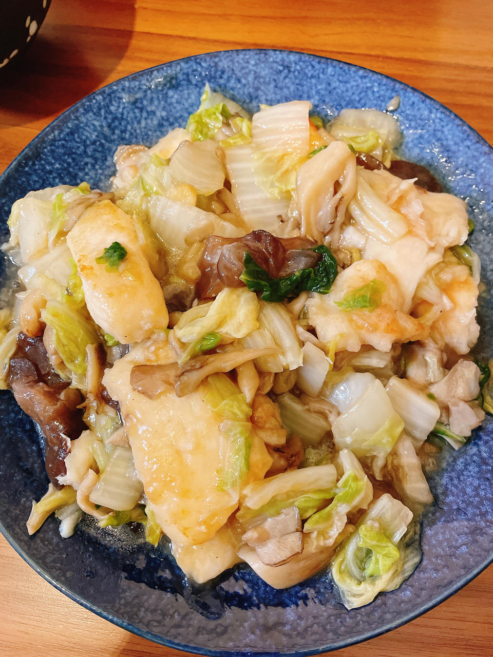 刀鱼扒白菜