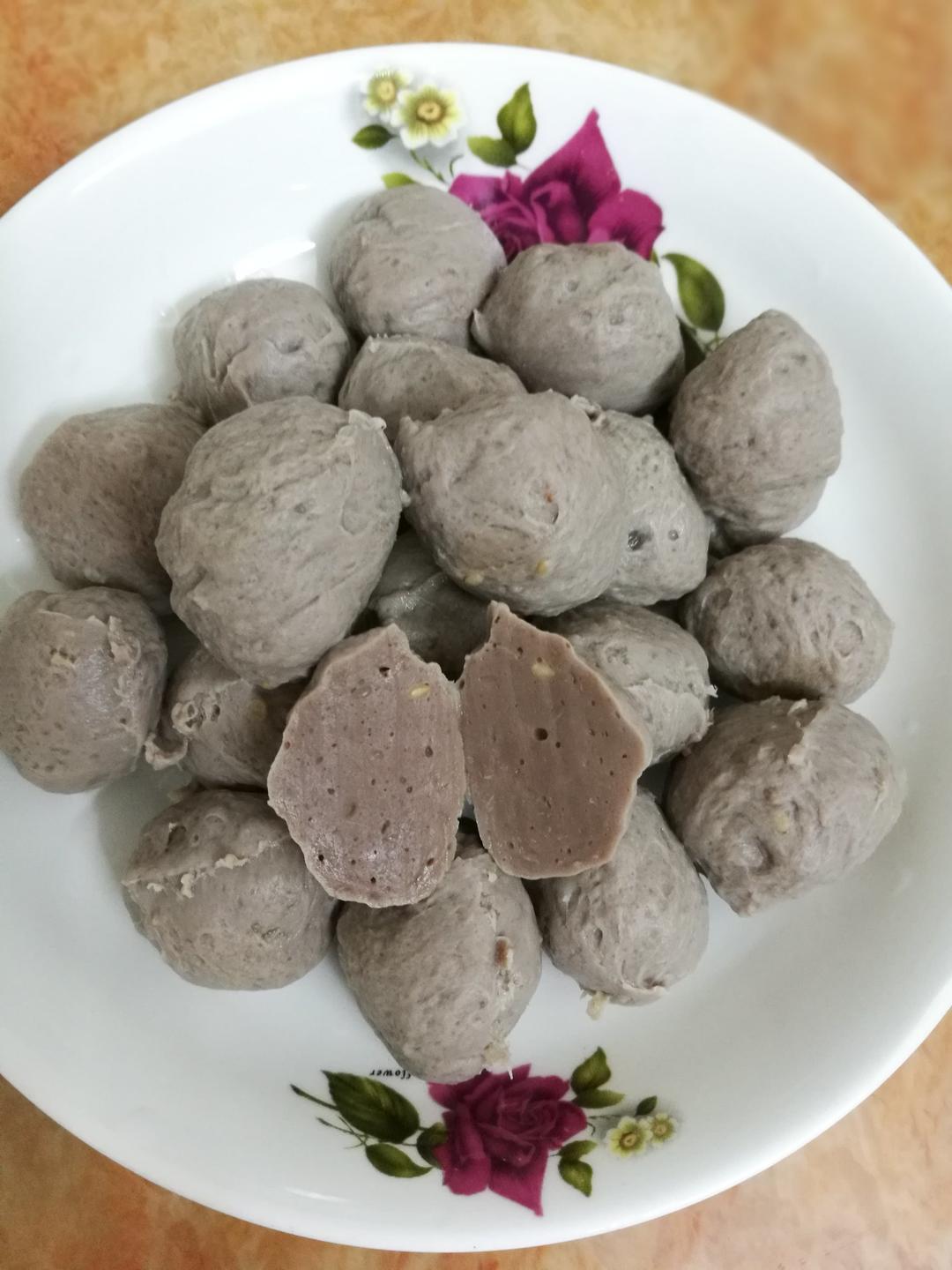 牛肉丸汤（手工自制）《系列五》