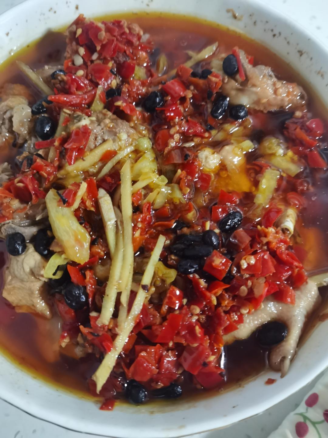 醋蒸鸡(复刻笨罗卜）