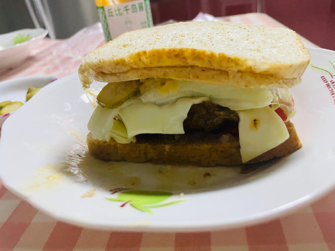 超详细汉堡牛肉饼｜附自制汉堡搭配#Healthymeals#减脂必撸16