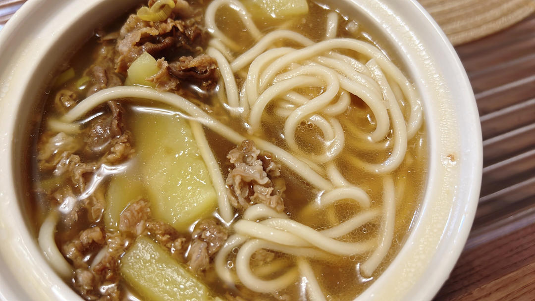 内蒙传统羊肉汆面