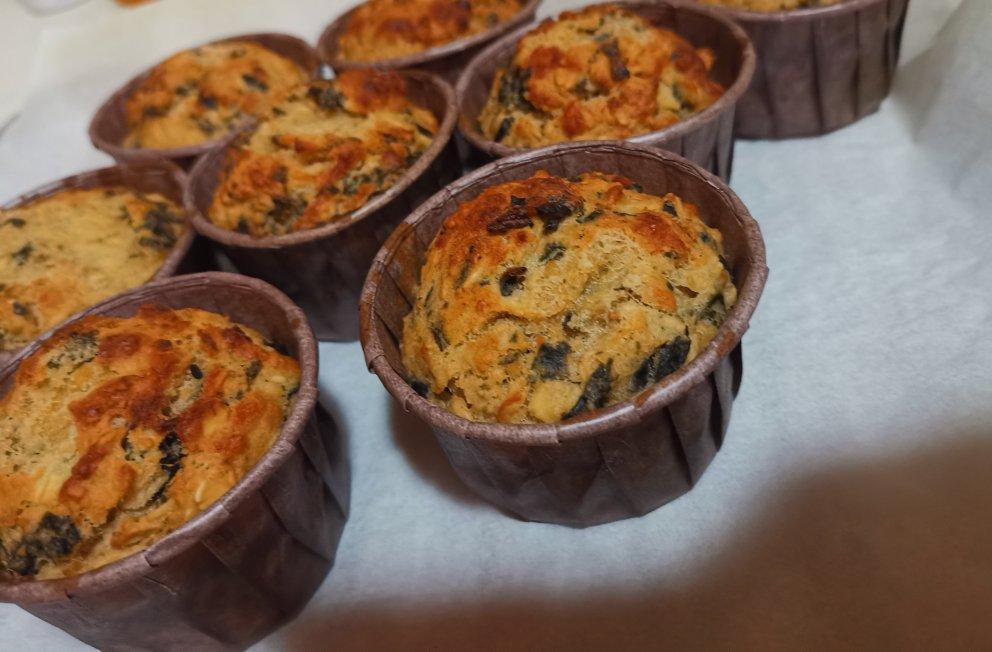 低脂燕麦海苔肉松马芬【轻卡小食】