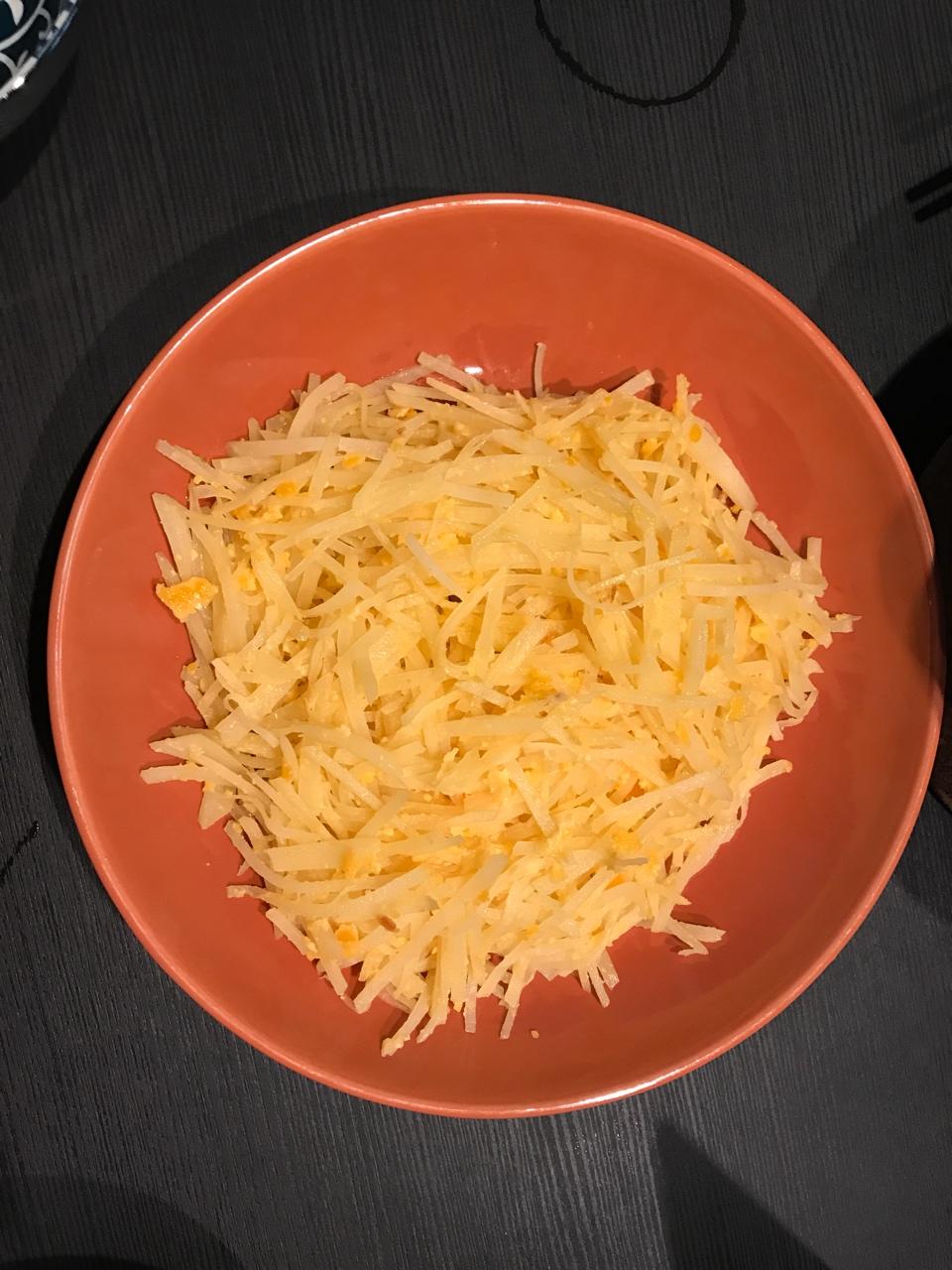 咸蛋黄土豆丝