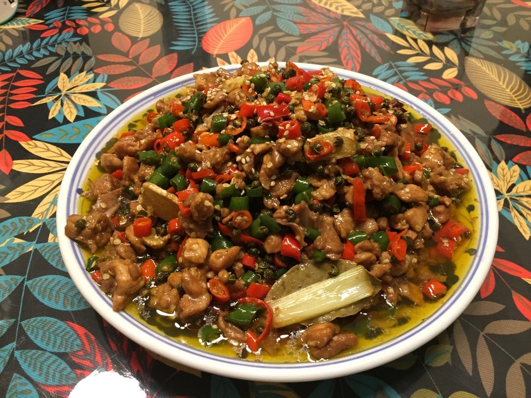 双椒兔丁（重口味江湖菜）