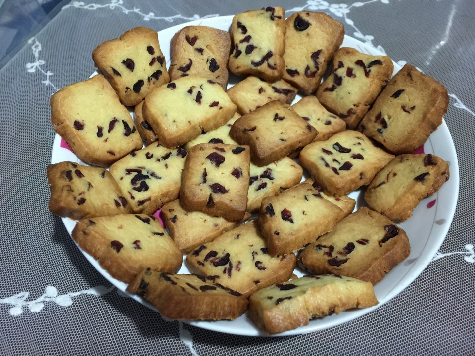 蔓越莓饼干 蔓越莓曲奇