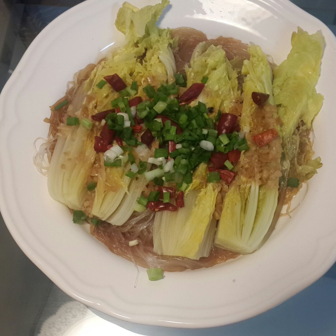 蒜蓉粉丝蒸娃娃菜