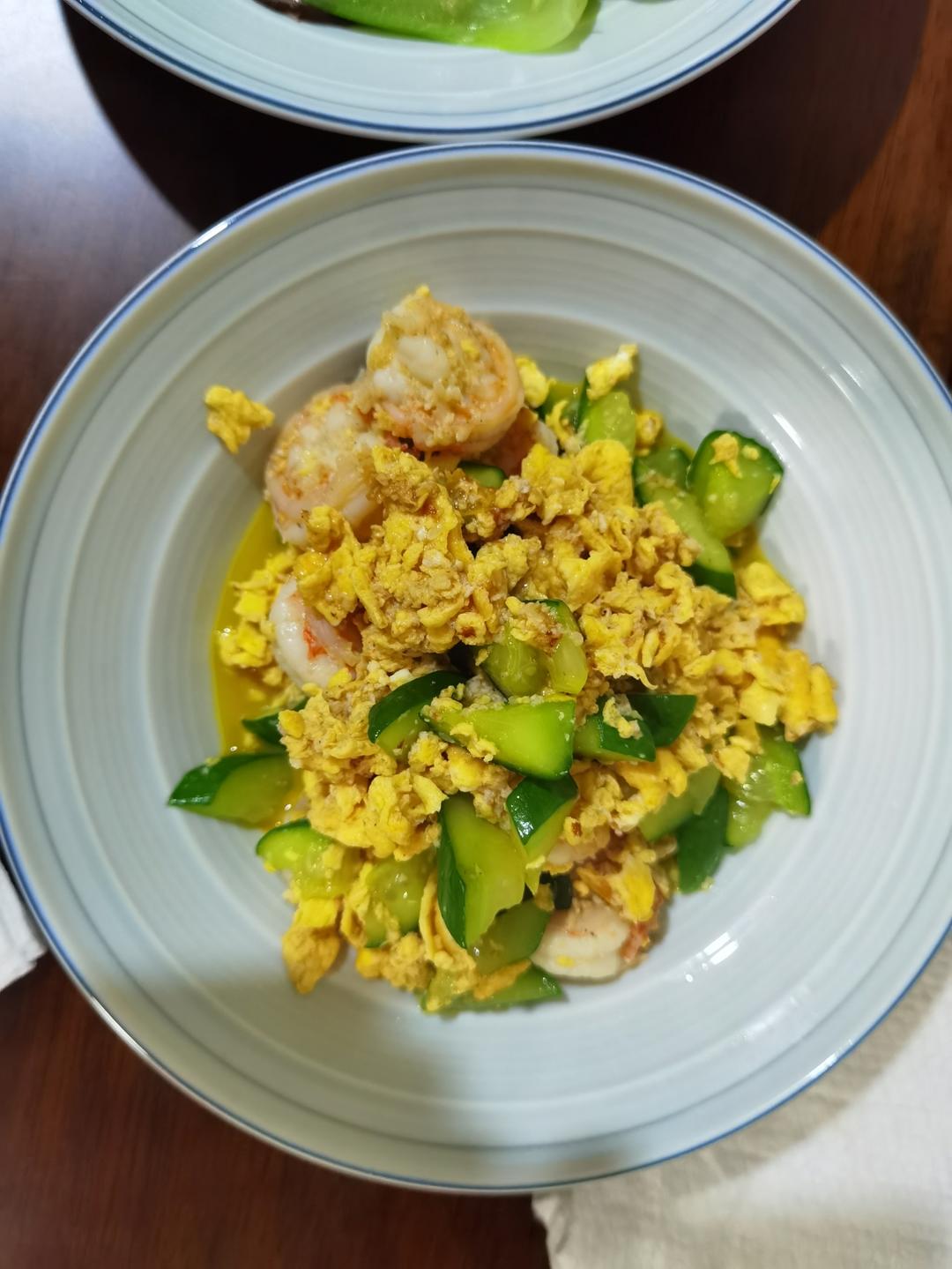 虾仁炒杂锦   什锦虾仁   黄瓜炒虾仁