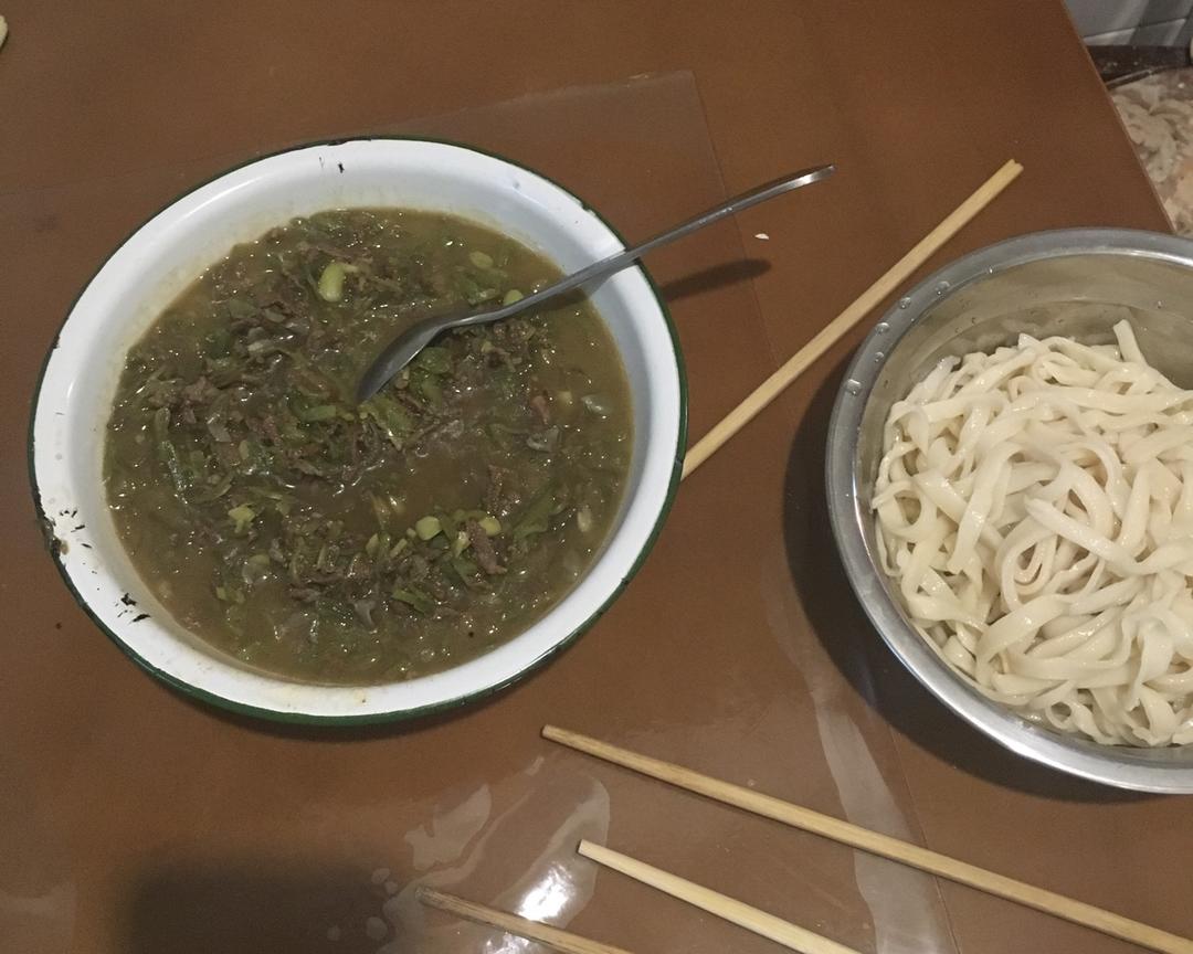 豆角肉卤的做法