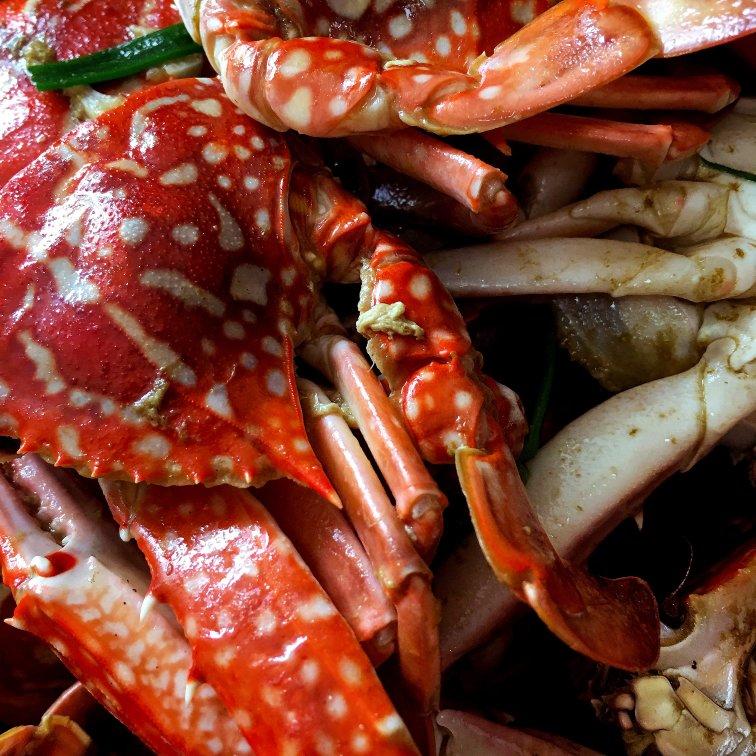 葱姜炒蟹 Fried Crabs