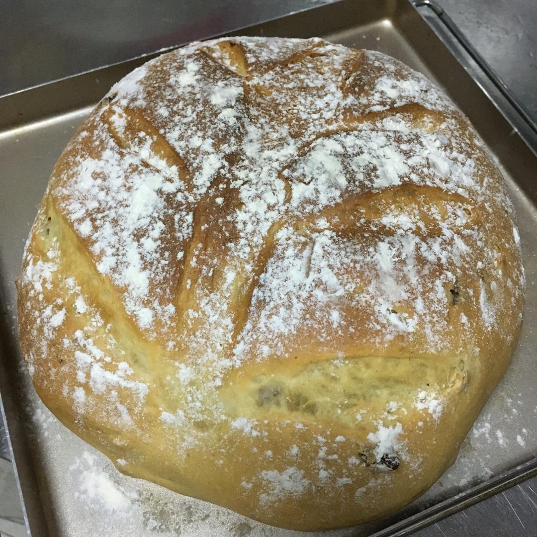 【Ken Forkish】天然酵种轻全麦核桃欧包