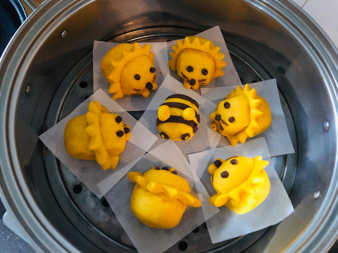 🐝卡通小蜜蜂红豆包