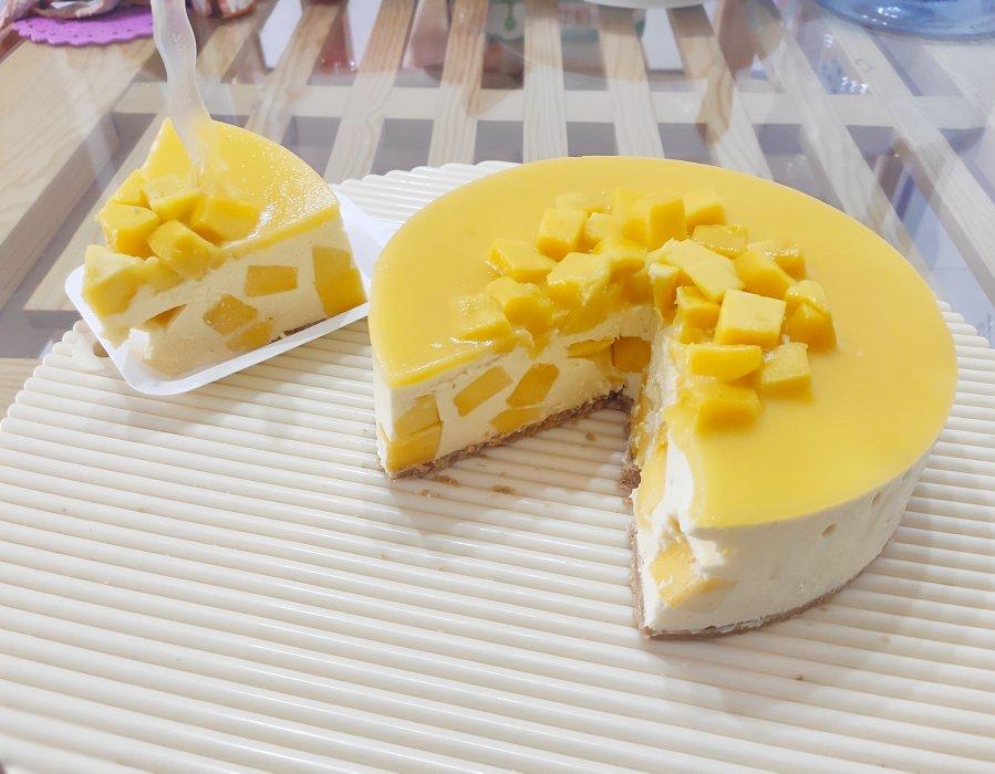 【视频】芒果慕斯（6寸） | 含镜面果胶配方