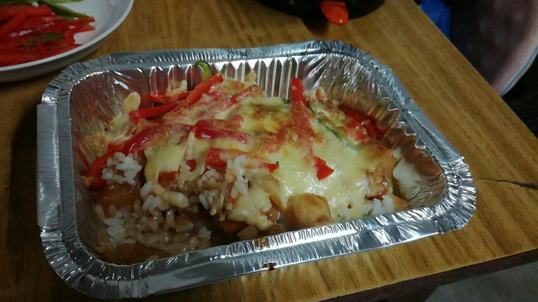 番茄鸡肉浓情焗饭【两人份】