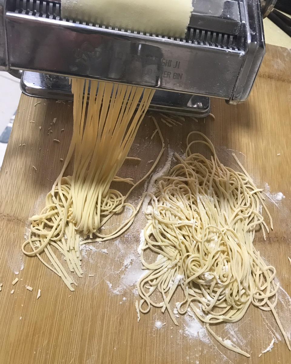 家用面条机做切面